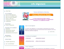 Tablet Screenshot of life-alignment.es